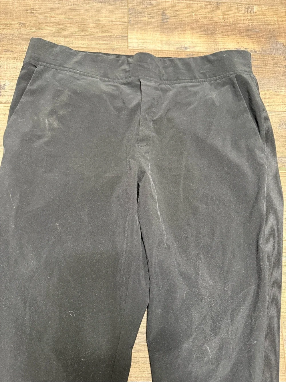 Athleta Brooklyn  Ankle Black Pants Pull-up Pant Women's Size 14